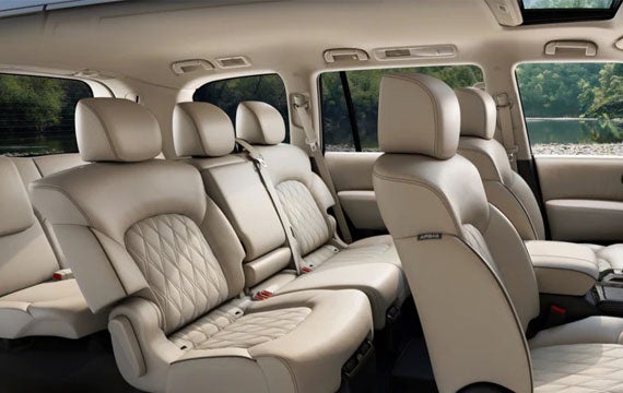 2023 Nissan Armada showing 8 seats | All Star Nissan in Denham Springs LA