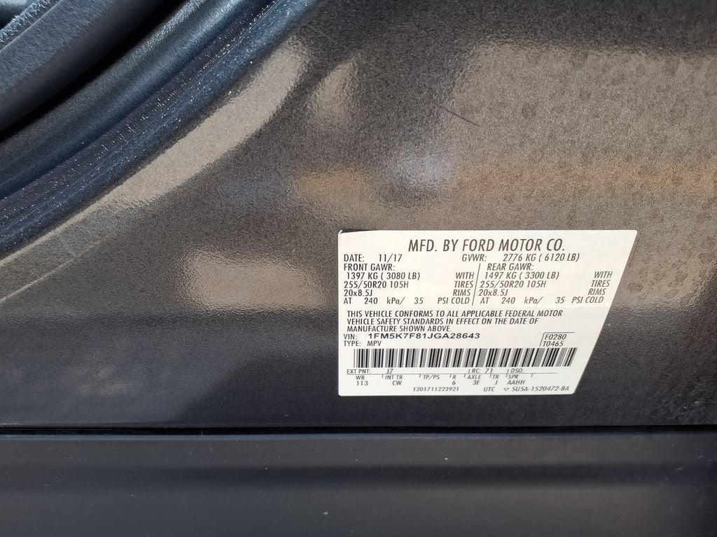 2018 Ford Explorer Limited