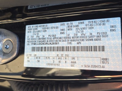 2024 Ford Escape Active