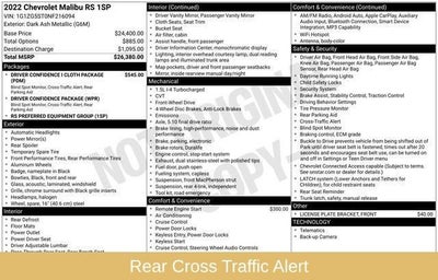 2022 Chevrolet Malibu RS