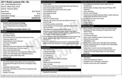 2011 Buick Lucerne CXL