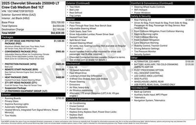 2025 Chevrolet Silverado 2500 HD LT