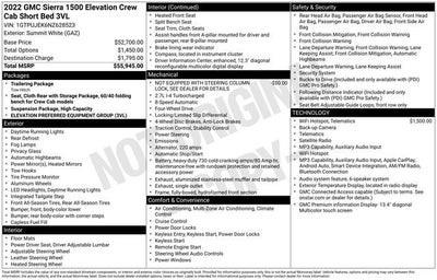 2022 GMC Sierra 1500 Elevation