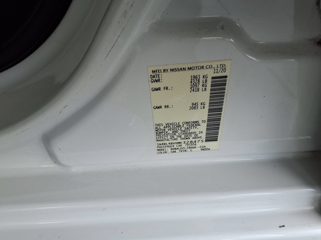2021 Nissan Altima 2.5 S