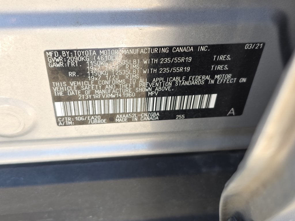 2021 Toyota RAV4 Limited