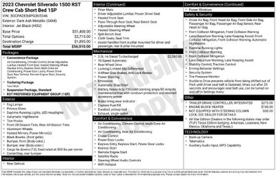 2023 Chevrolet Silverado 1500 RST