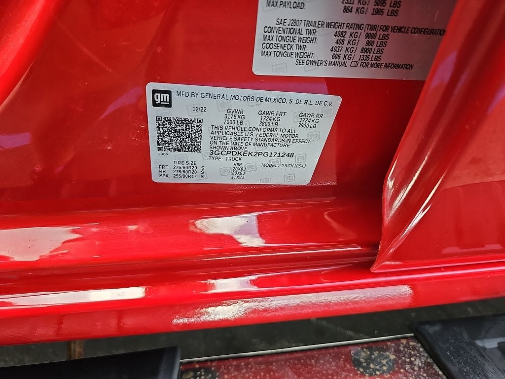 2023 Chevrolet Silverado 1500 LT