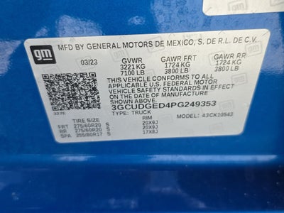 2023 Chevrolet Silverado 1500 LTZ