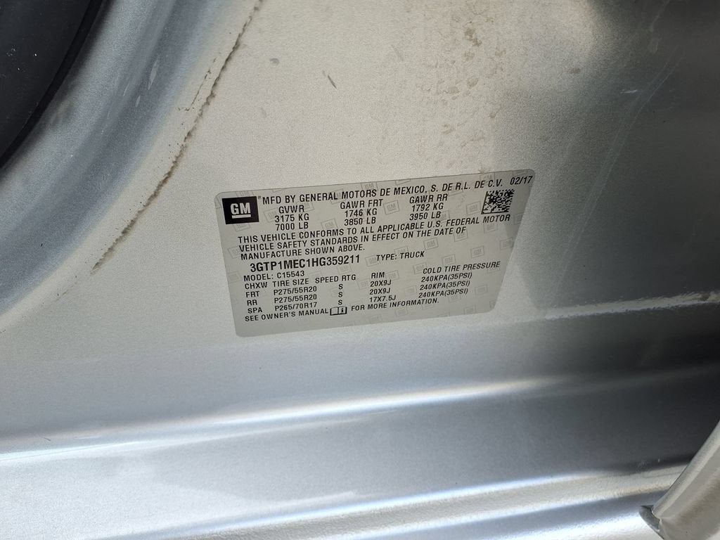 2017 GMC Sierra 1500 SLE