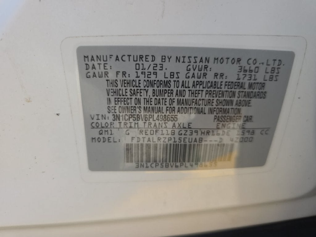 2023 Nissan Kicks S