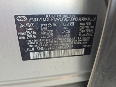 2021 Hyundai Santa Fe SEL