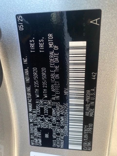 2025 Toyota Sienna XSE