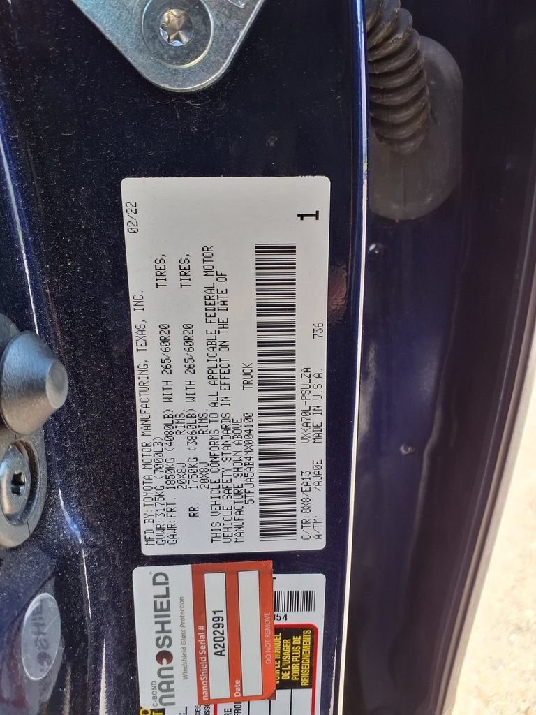 2022 Toyota Tundra 2WD Limited