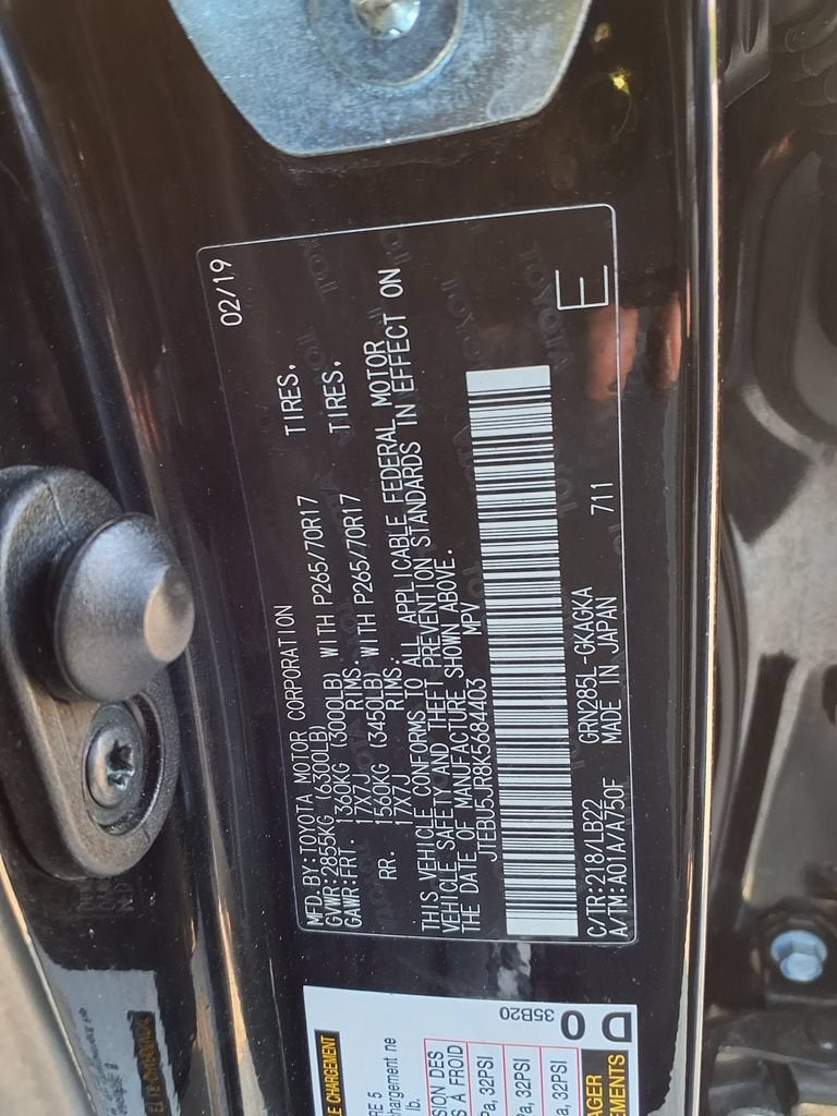 2019 Toyota 4Runner SR5
