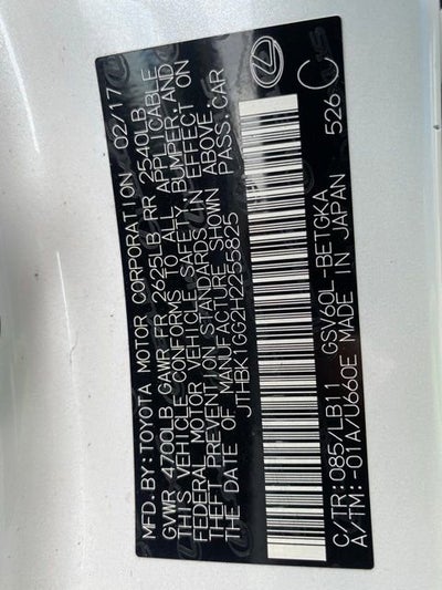 2017 Lexus ES ES 350