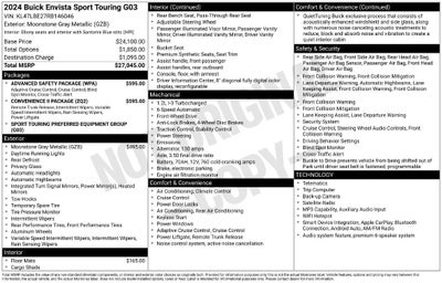 2024 Buick Envista Sport Touring