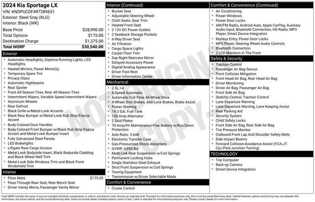 2024 Kia Sportage LX