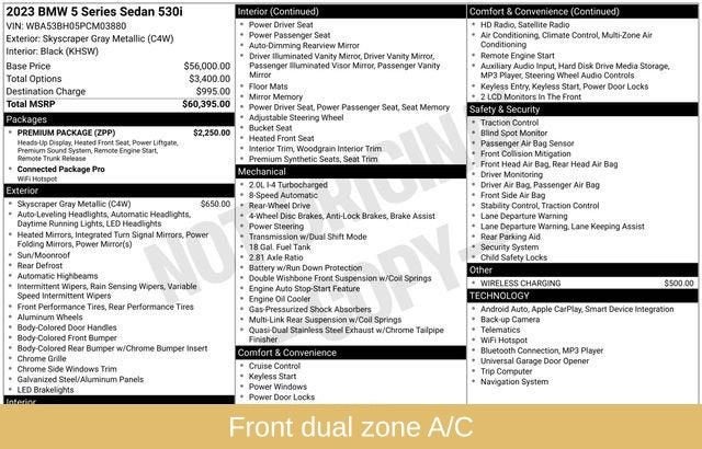 2023 BMW 5 Series 530i