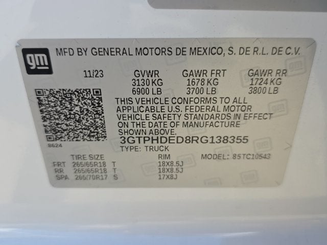 2024 GMC Sierra 1500 SLT