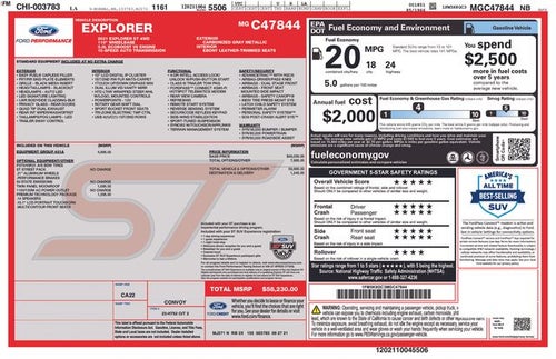 2021 Ford Explorer ST