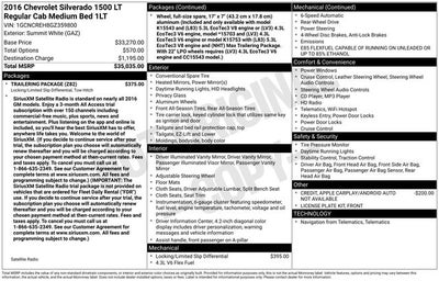 2016 Chevrolet Silverado 1500 LT LT1