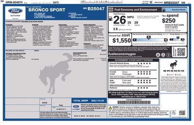 2021 Ford Bronco Sport Base