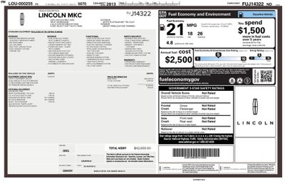 2015 Lincoln MKC Base
