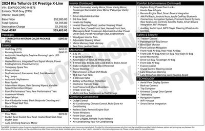 2024 Kia Telluride SX-Prestige X-Line