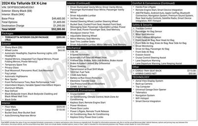 2024 Kia Telluride SX X-Line