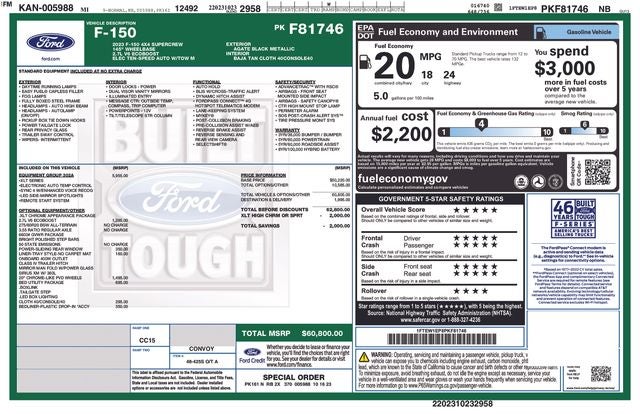 2023 Ford F-150 XLT