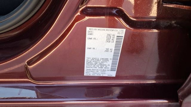 2025 Nissan Altima 2.5 SV