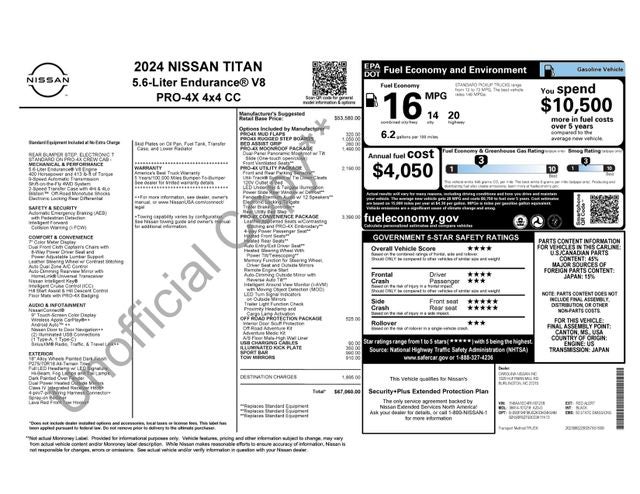 2024 Nissan Titan PRO-4X