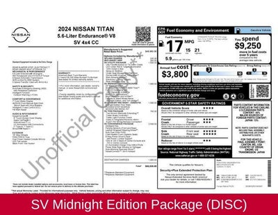 2024 Nissan Titan SV
