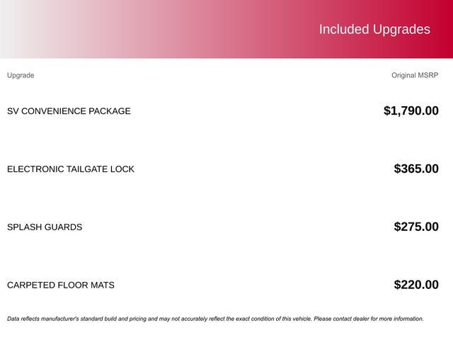 2026 Nissan Frontier Crew Cab SV