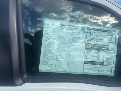 2025 Nissan Frontier Crew Cab PRO-4X®