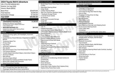 2024 Toyota RAV4 Adventure