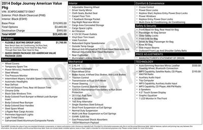 2014 Dodge Journey AVP