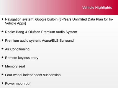 2025 Acura MDX Technology Package