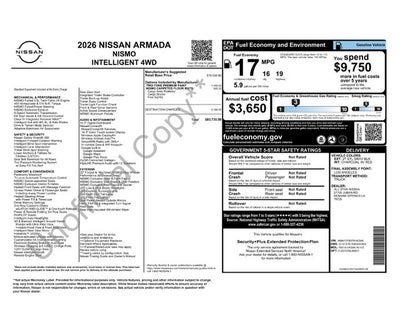 2026 Nissan Armada NISMO®