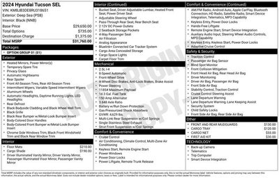 2024 Hyundai Tucson SEL