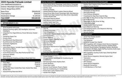 2025 Hyundai Palisade Limited