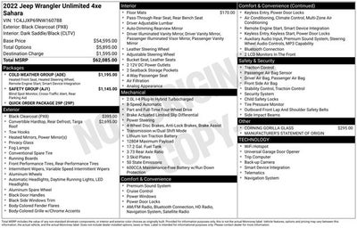 2022 Jeep Wrangler 4xe Unlimited Sahara 4x4