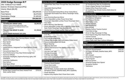 2020 Dodge Durango R/T AWD