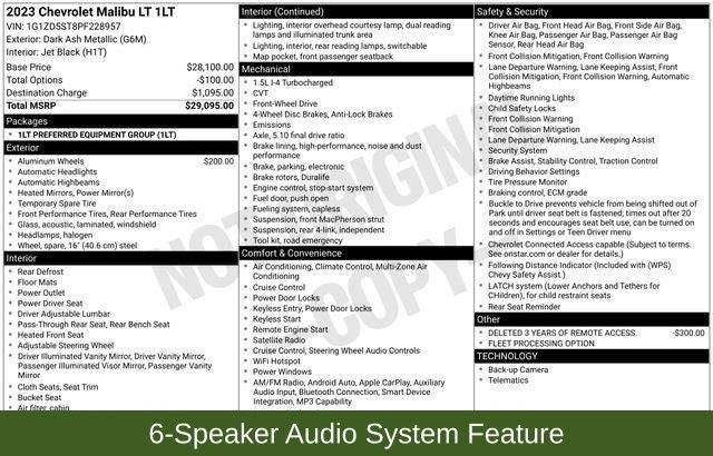 2023 Chevrolet Malibu FWD 1LT