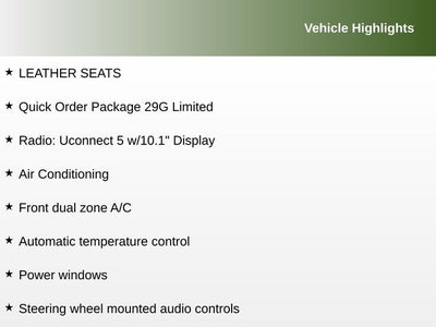 2024 Jeep Compass Limited 4x4