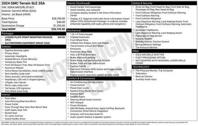 2024 GMC Terrain FWD SLE