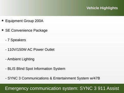 2019 Ford EcoSport SE