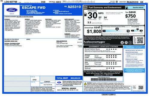 2024 Ford Escape Active