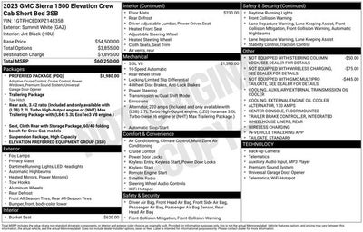 2023 GMC Sierra 1500 Elevation