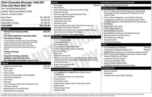 2024 Chevrolet Silverado 1500 RST